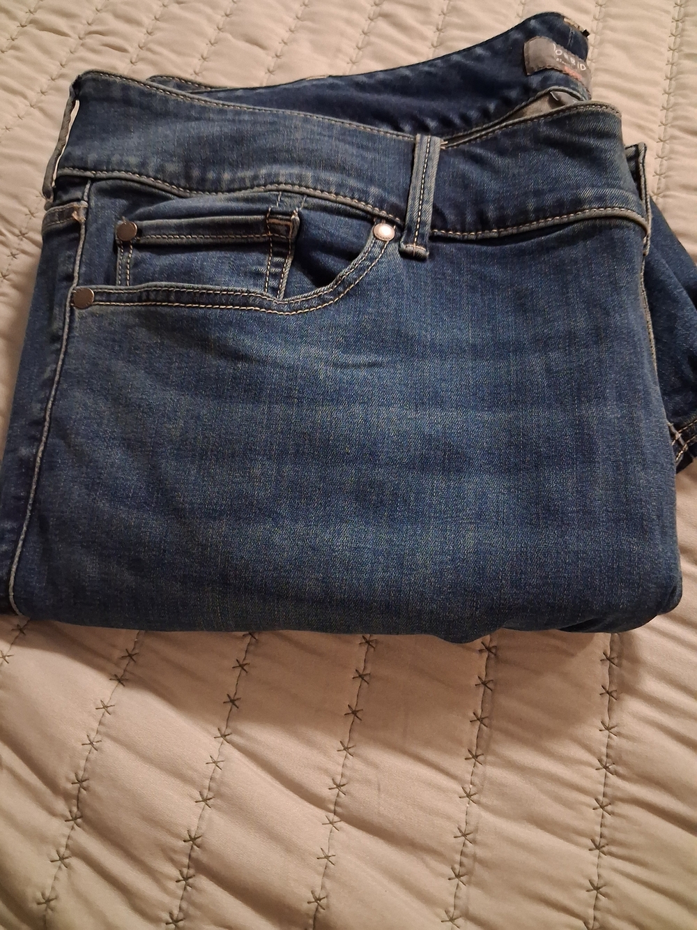 Classic Men's Blue Denim Jeans